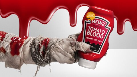 Heinz's Halloween campaign 