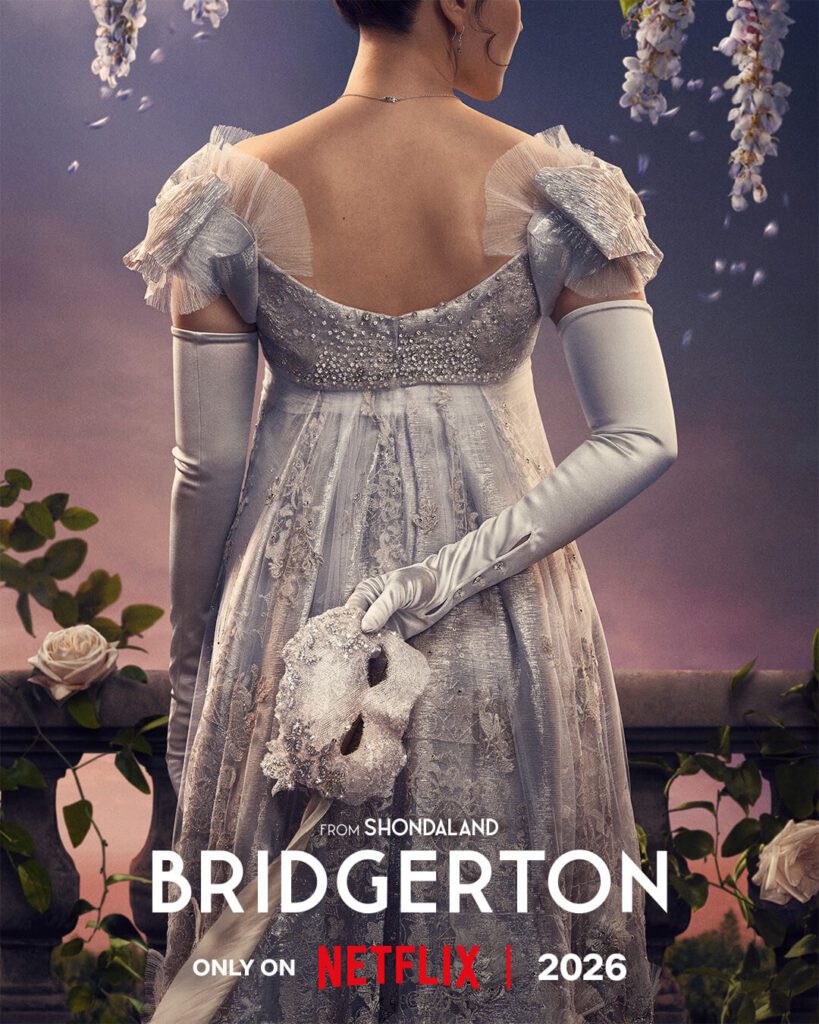 Netflix's post on X teasing the release of Bridgerton's next season
