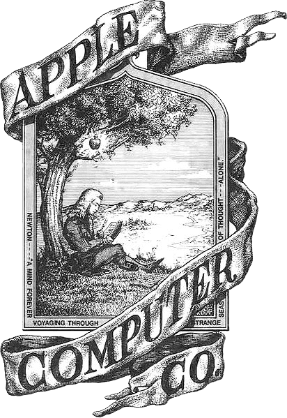 Apple's first logo 