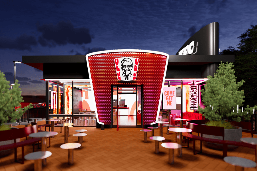 the KFC global rebrand 